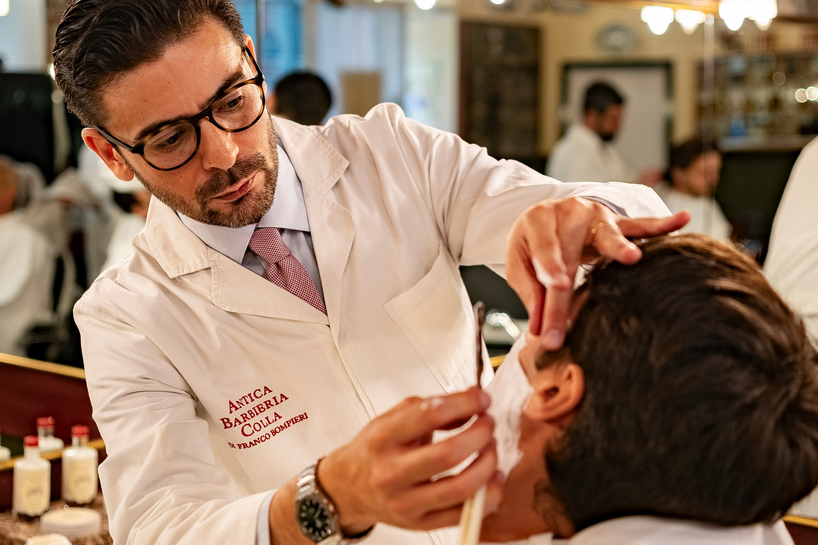 Interni storici barberia